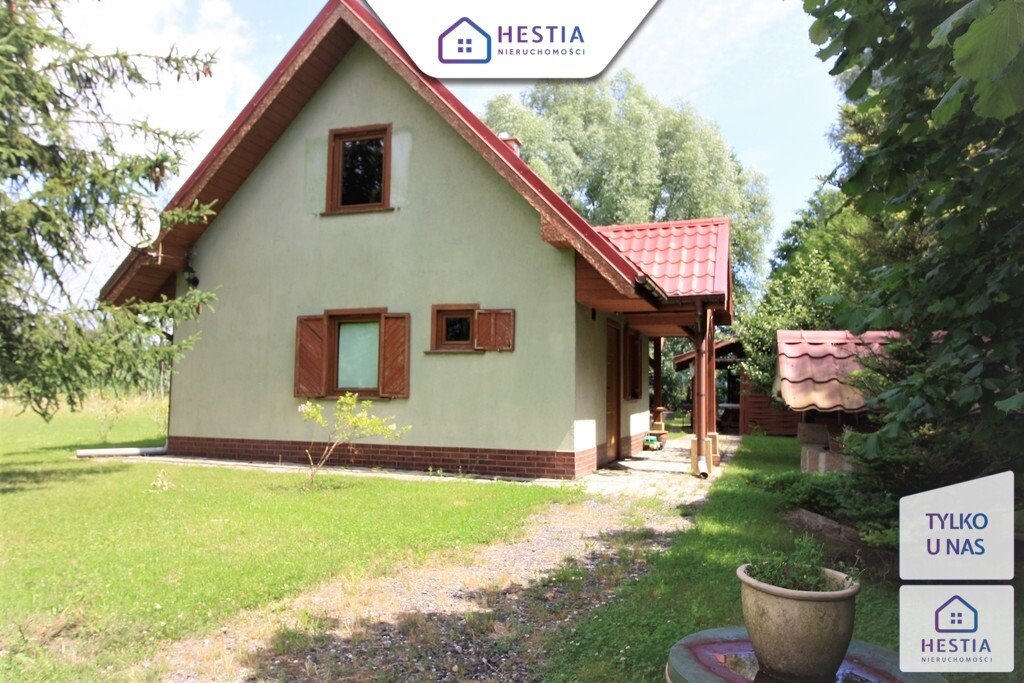 Domek z dostępem do jeziora, pomostem i dużą działką - polecam! Choszczno  55m2 Foto 1
