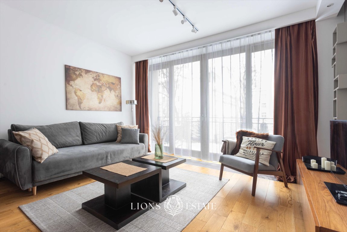 Nowoczesny 50 m² apartament w centrum Warszawy (Emilii Plater) Warszawa, Śródmieście Południowe, Emilii Plater  50m2 Foto 1