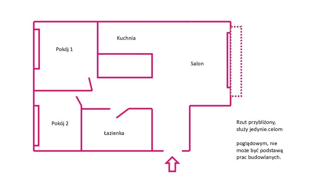 Mieszkanie trzypokojowe na sprzedaż Namysłów  49m2 Foto 14