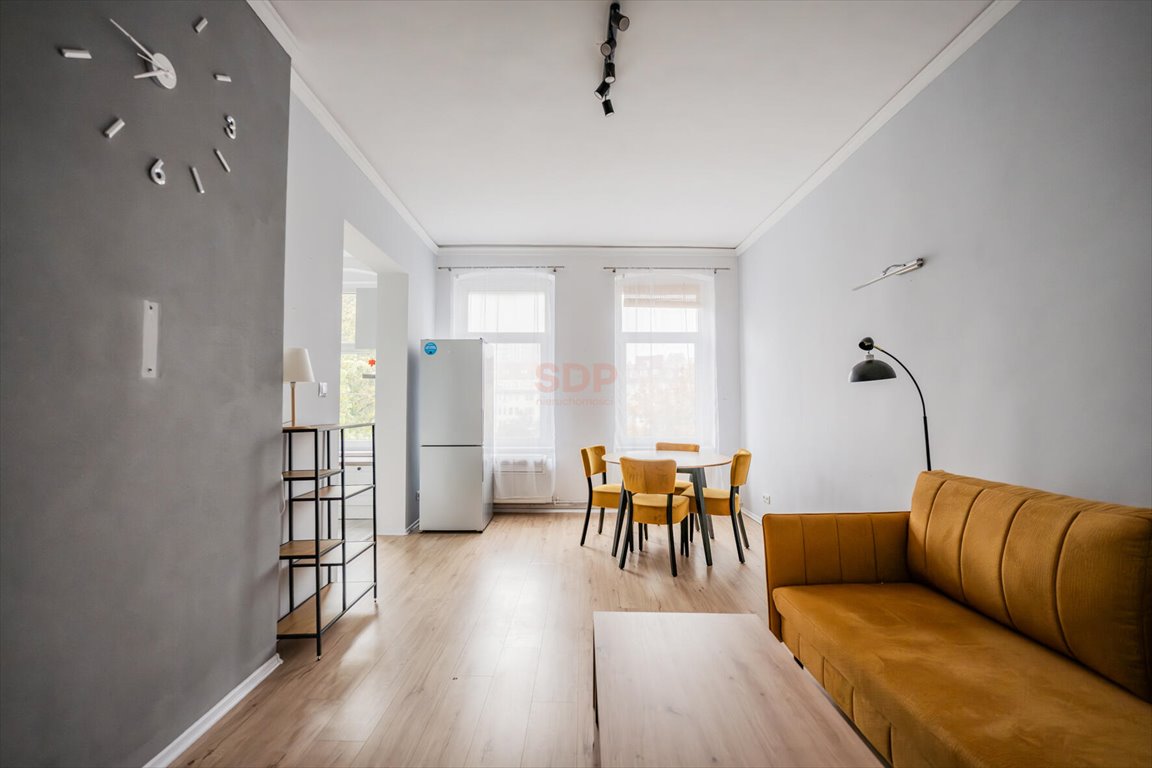 Mieszkanie dwupokojowe na wynajem Wrocław, Śródmieście, Ołbin, Damrota  46m2 Foto 1