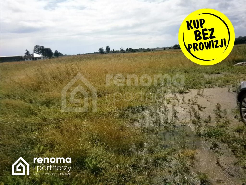 Działka 1138 m² z warunkami zabudowy pod dom w Strzeżenicach Strzeżenice  1 138m2 Foto 1