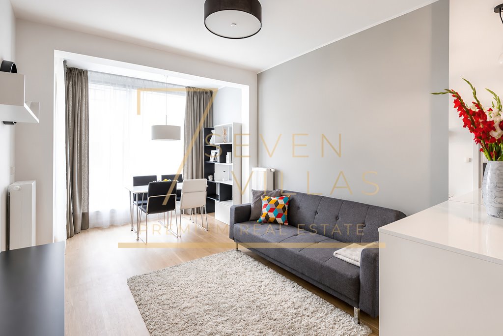 Nowoczesny 2 pok. apartament z tarasem - blisko Galerii Mokotów Warszawa, Mokotów, Obrzeżna  40m2 Foto 1