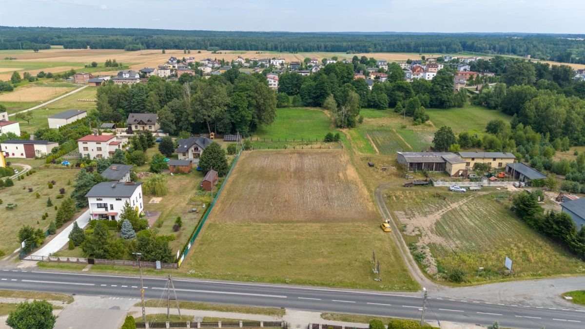 Działka budowlana na sprzedaż Strzebiń, Boczna  1 411m2 Foto 12