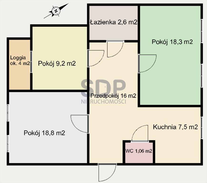 Mieszkanie trzypokojowe na sprzedaż Wrocław, Fabryczna, Gądów, Szybowcowa  74m2 Foto 3