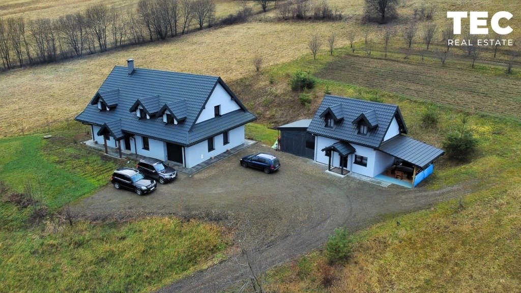 Ekskluzywny dom z panoramicznym widokiem na Bieszczady polecam Bereżnica Wyżna  235m2 Foto 1