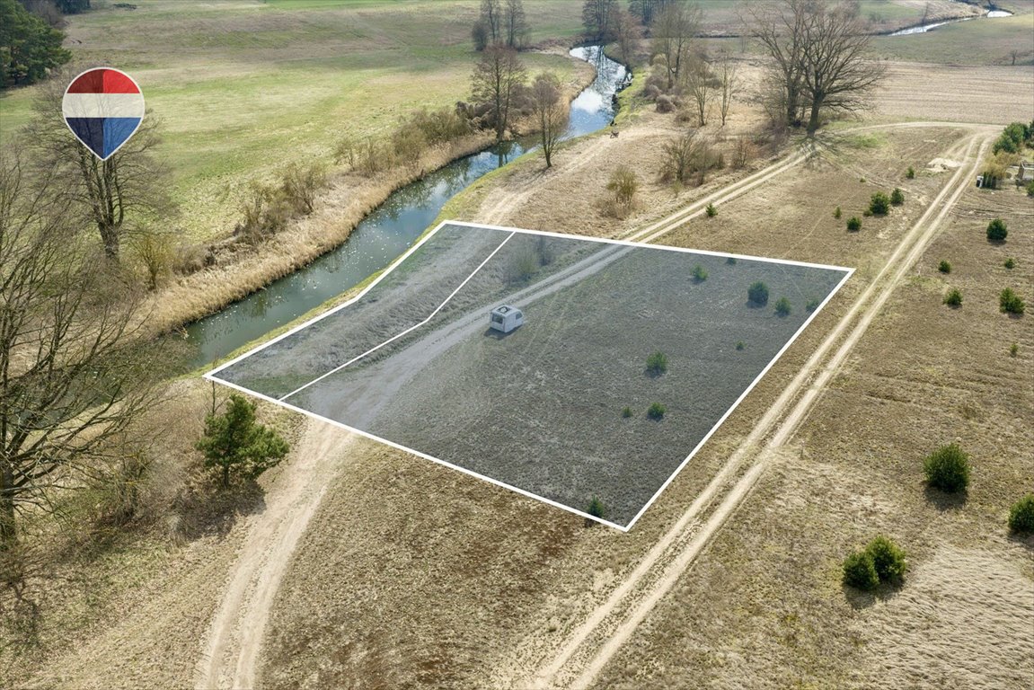 Działka rolna z dostępem do rzeki i terenem rekreacyjnym Jesiona, Osiedle Piaskowe  1 954m2 Foto 1
