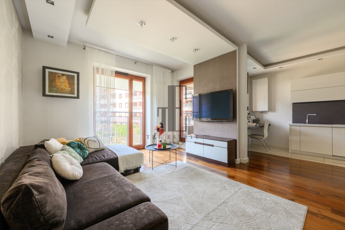 Mieszkanie dwupokojowe na sprzedaż Warszawa, Wilanów, Aleja Rzeczypospolitej  57m2 Foto 1