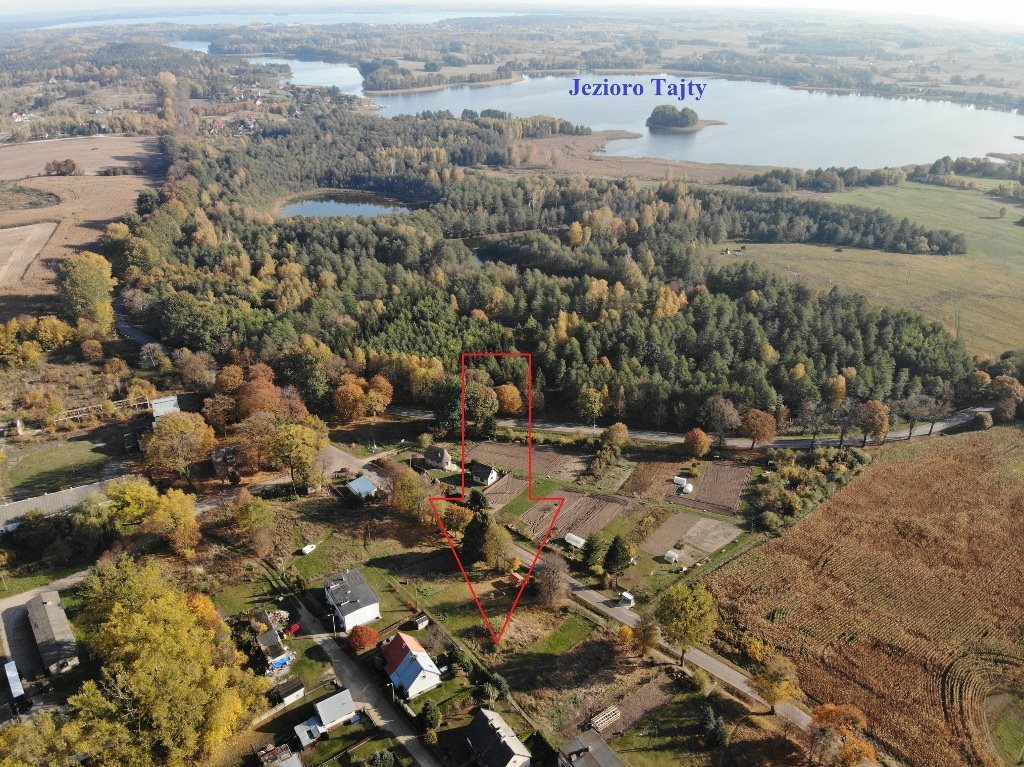 Działka 198m2 w Wronach pod rekreację, las i jezioro Wrony, Wrony  198m2 Foto 1