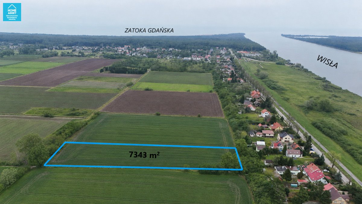 Zapraszam do zakupu działki 7343 m² na Wyspie Sobieszewskiej Gdańsk, Świbno, Uzdrowiskowa  7 343m2 Foto 1