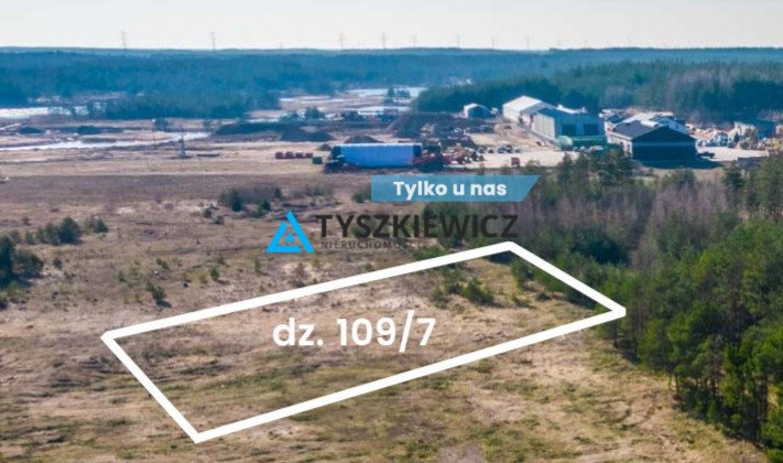 Działka Kaszuby 1007 m² przy lesie, blisko jeziora Stężyca  1 007m2 Foto 1