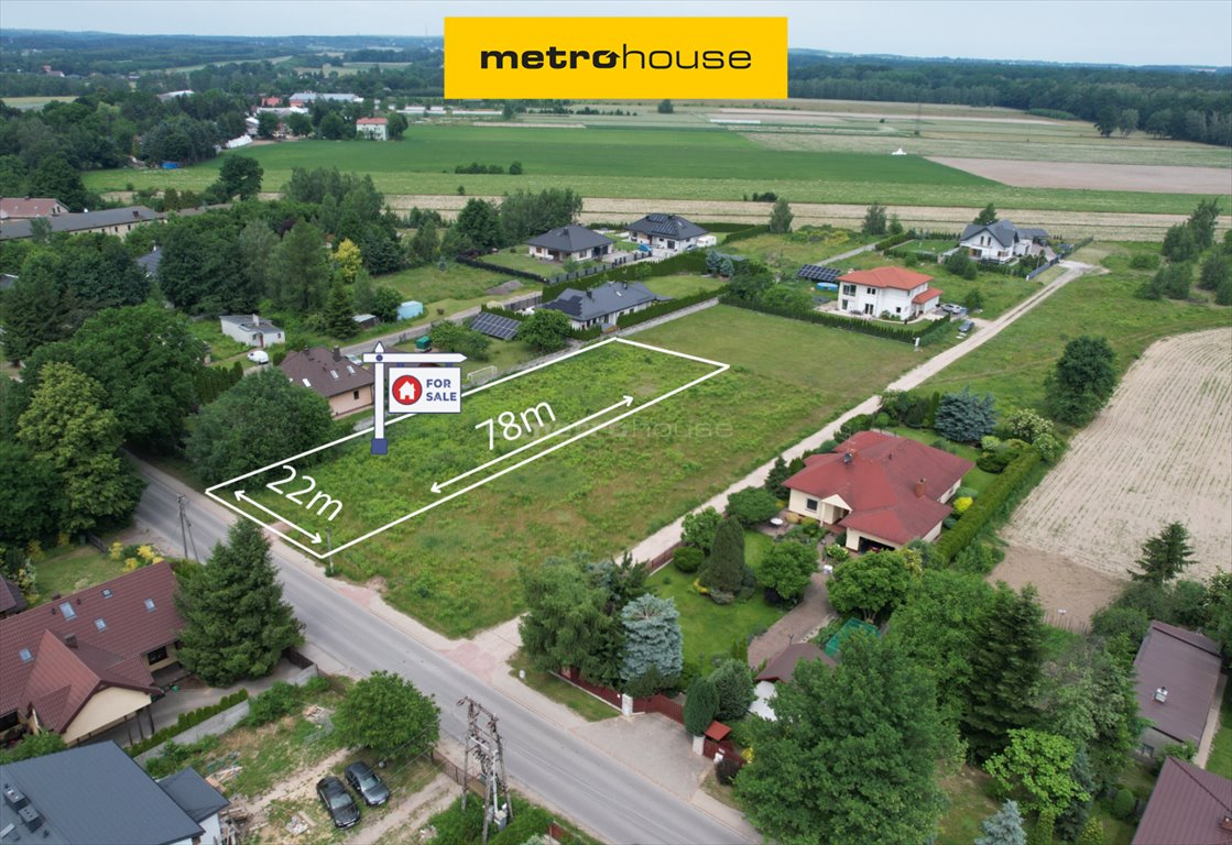 Działka 1698 m² pod dom jednorodzinny w Wiączyń Dolny Wiączyń Dolny  1 698m2 Foto 1