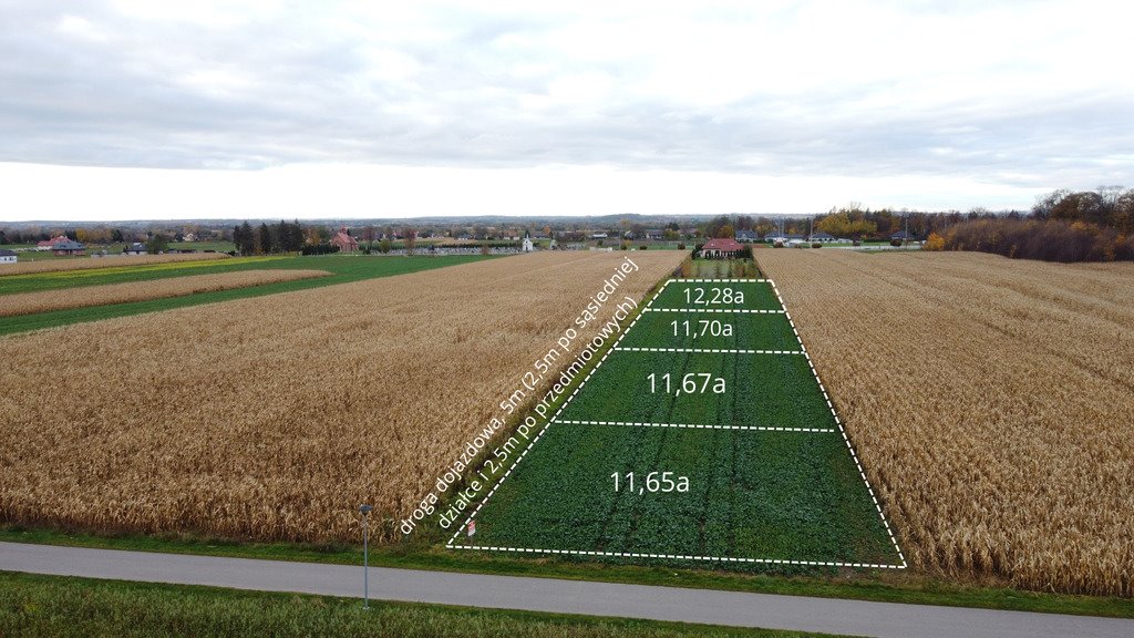 Działka pod zabudowę w Wiązownicy, WZ, 1165 m2 Wiązownica  1 165m2 Foto 1