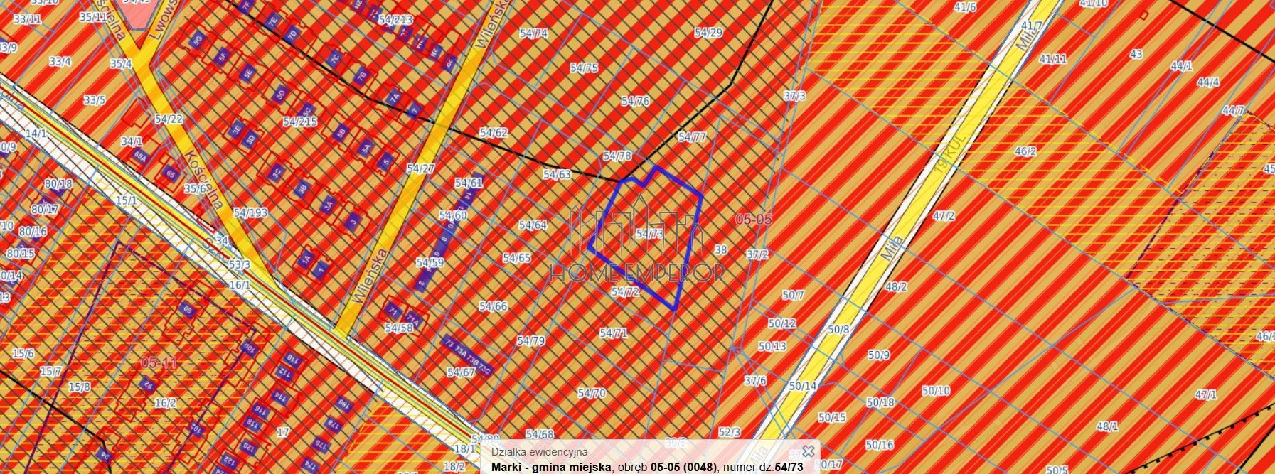 Działka budowlana na sprzedaż Marki, Wileńska  1 800m2 Foto 1