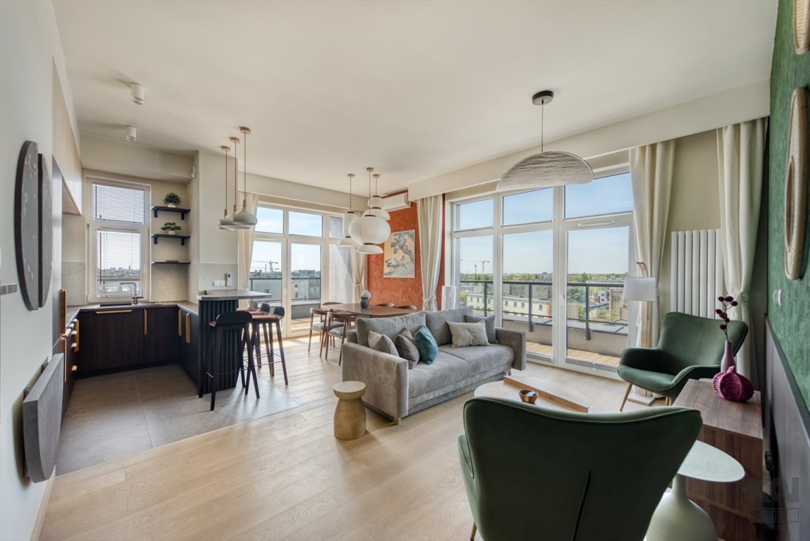 Mieszkanie czteropokojowe  na wynajem Łódź, Śródmieście, Pogonowskiego  90m2 Foto 1