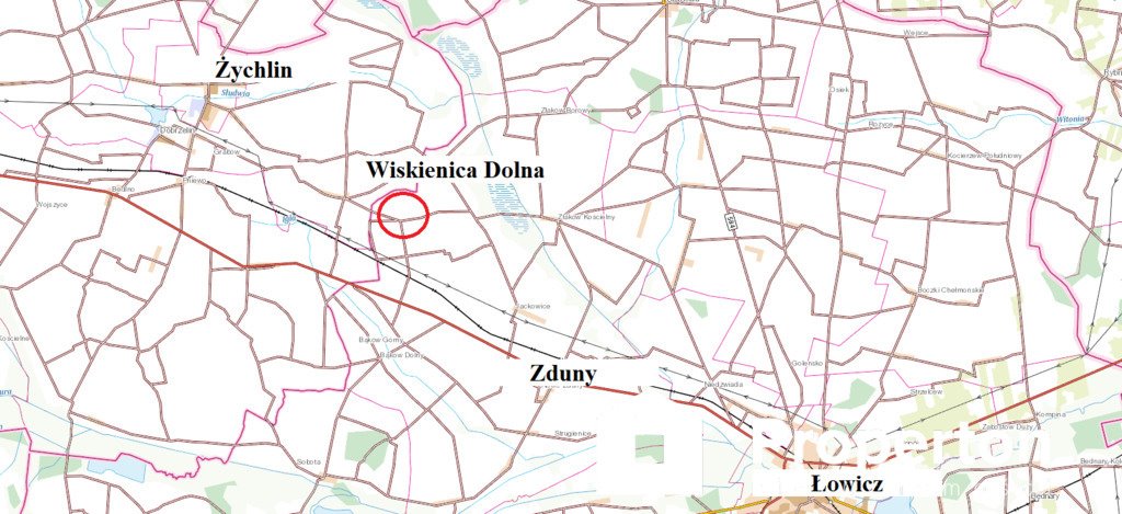 Działka budowlana na sprzedaż Wiskienica Dolna  2 200m2 Foto 2