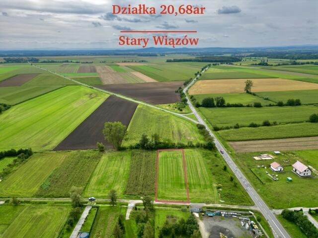 Działka budowlana na sprzedaż Stary Wiązów, Główna  2 068m2 Foto 2