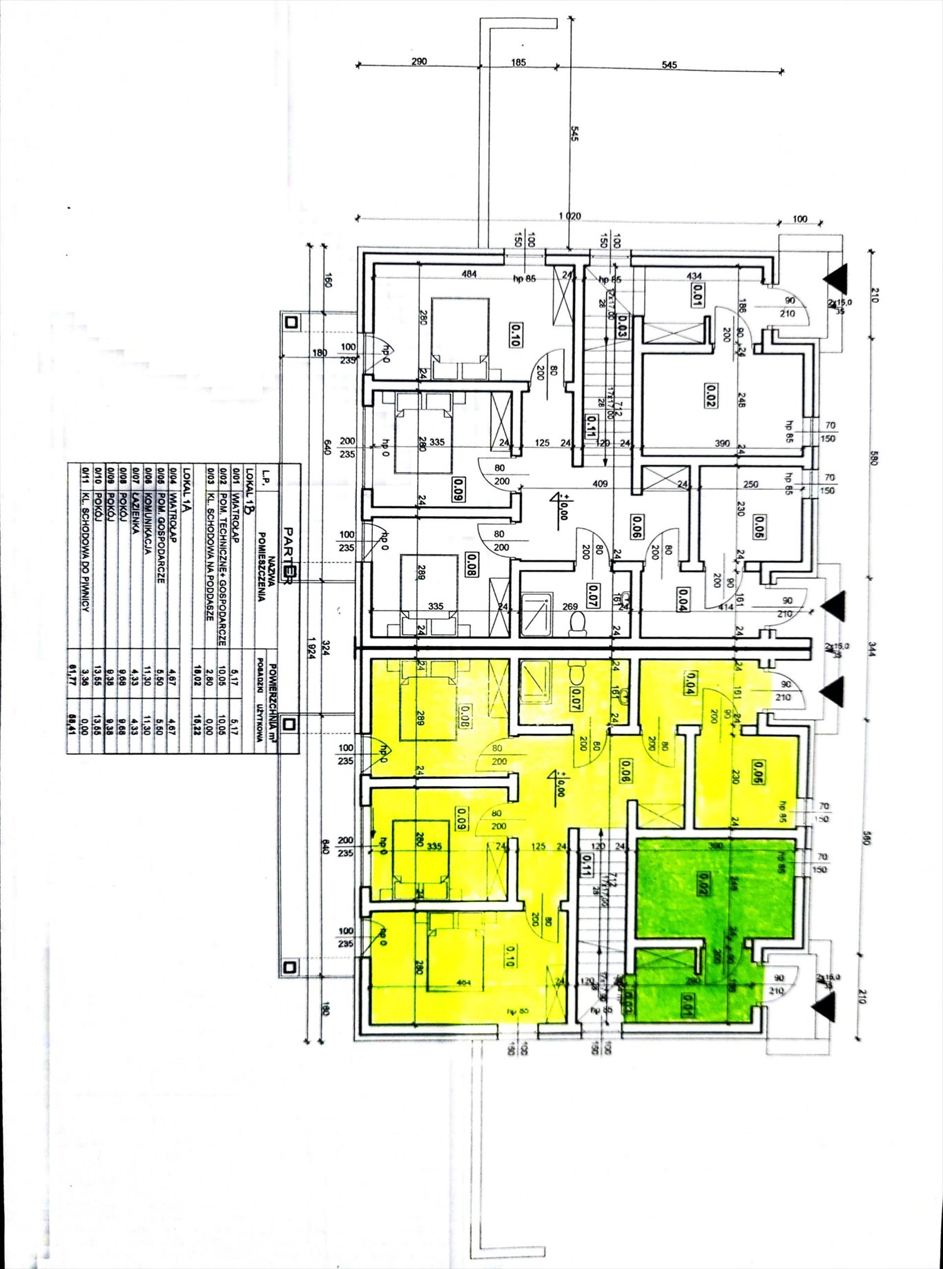 Mieszkanie czteropokojowe  na sprzedaż Kluszkowce  110m2 Foto 5