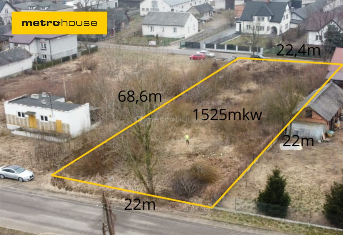 Działka budowlana na sprzedaż Zatory  1 526m2 Foto 1