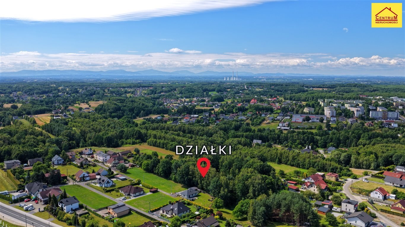 Działki budowlane z mediami i lasem - 800-1940 m² Mszana, Ładna  800m2 Foto 1