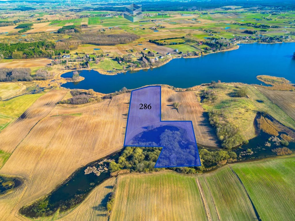 Działka 3,15 ha nad Jeziorem Iławskim z linią brzegową Nowa Wieś  31 500m2 Foto 1