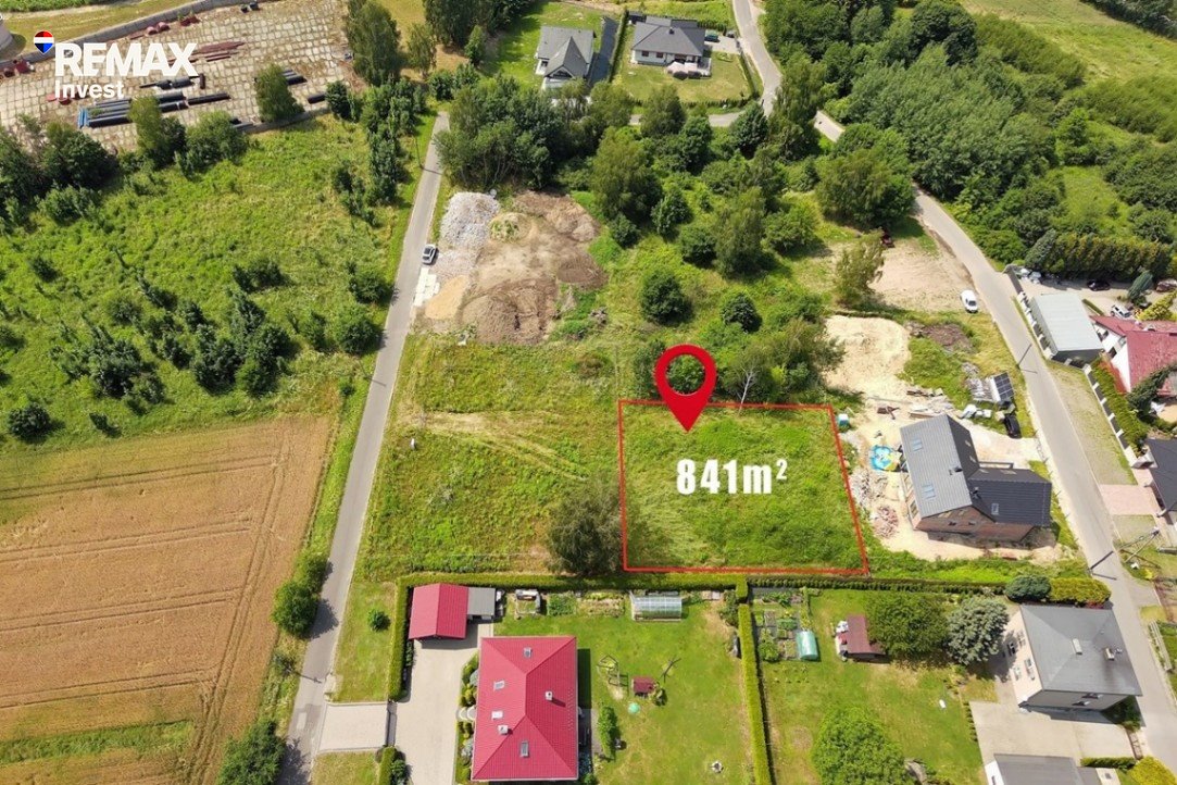 Do sprzedania działka 841 m² w Mikołowie z płaskim terenem Mikołów, Podlesie, Filaretów  841m2 Foto 1