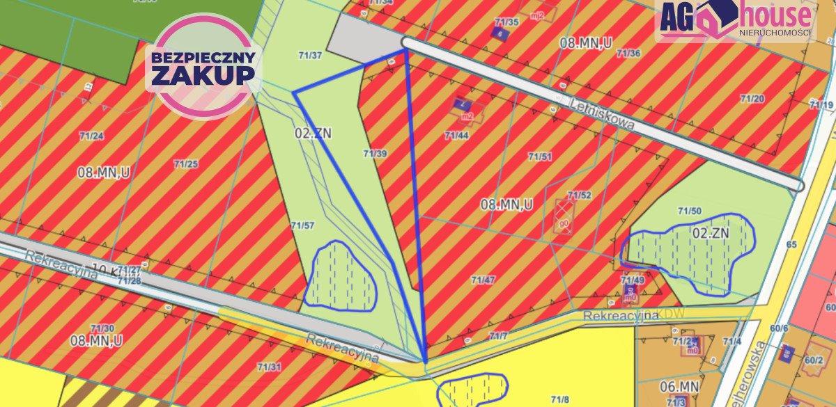 Działka 3331 m² z lasem pod dom lub agroturystykę polecam Nowy Dwór Wejherowski, Letniskowa  3 331m2 Foto 1