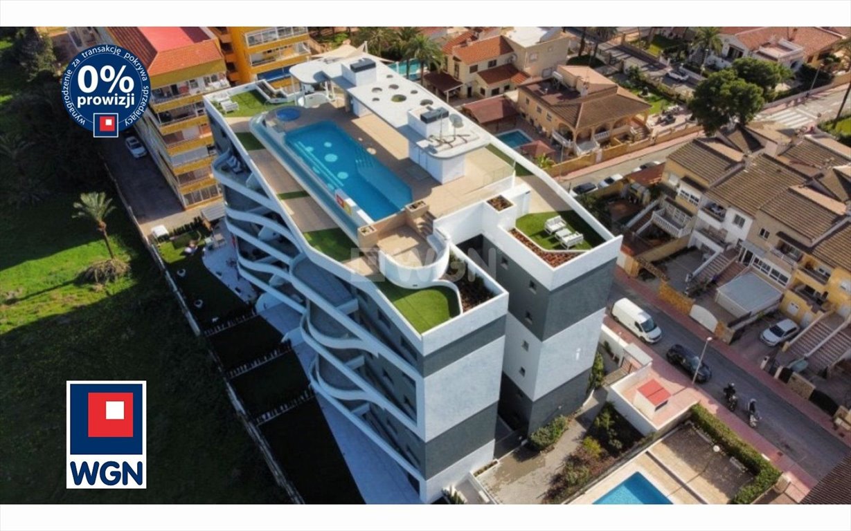 Ekskluzywny apartament z widokiem na morze, basen infinity Hiszpania, Punta Prima, Z WIDOKIEM NA MORZE!  100m2 Foto 1