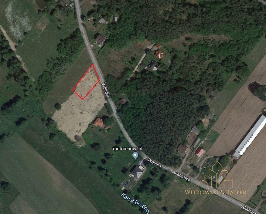 Działka budowlana na sprzedaż Wola Aleksandra 1 605m2 Foto 1 Działka budowlana na sprzedaż Wola Aleksandra 1 605m2 Foto 1