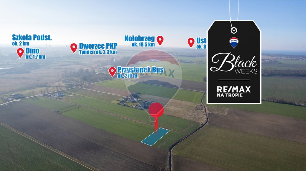 Działka budowlana na sprzedaż Śmiechów  1 065m2 Foto 1