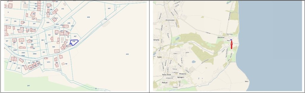 Działka na sprzedaż w Osłonino – 290 m², atrakcyjna cena! Osłonino  290m2 Foto 1