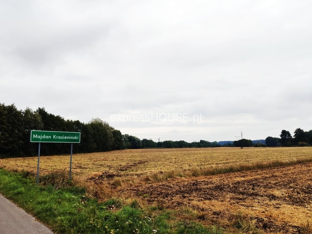Działka budowlana na sprzedaż Majdan Krasieniński 2 100m2 Foto 1 Działka budowlana na sprzedaż Majdan Krasieniński 2 100m2 Foto 1