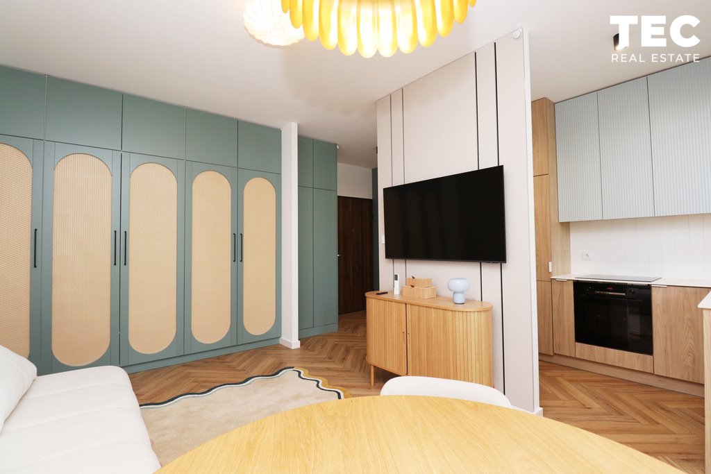Wilanów - Eleganckie 46 m² z balkonem i klimatyzacją Warszawa, Wilanów, Jerzego Holzera  46m2 Foto 1