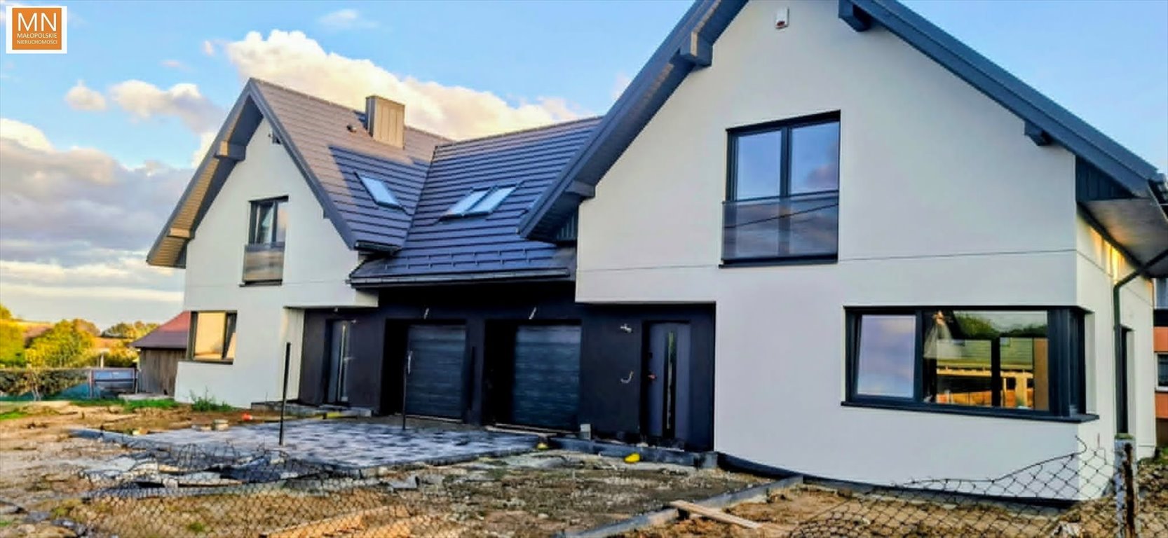 Sprzedam dom bliźniak 146 m² z garażem w Szycach Szyce, Wesoła  146m2 Foto 1