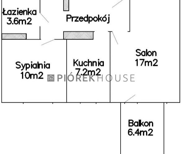 Mieszkanie dwupokojowe na sprzedaż Warszawa, Ursynów, Stanisława Kazury  47m2 Foto 12