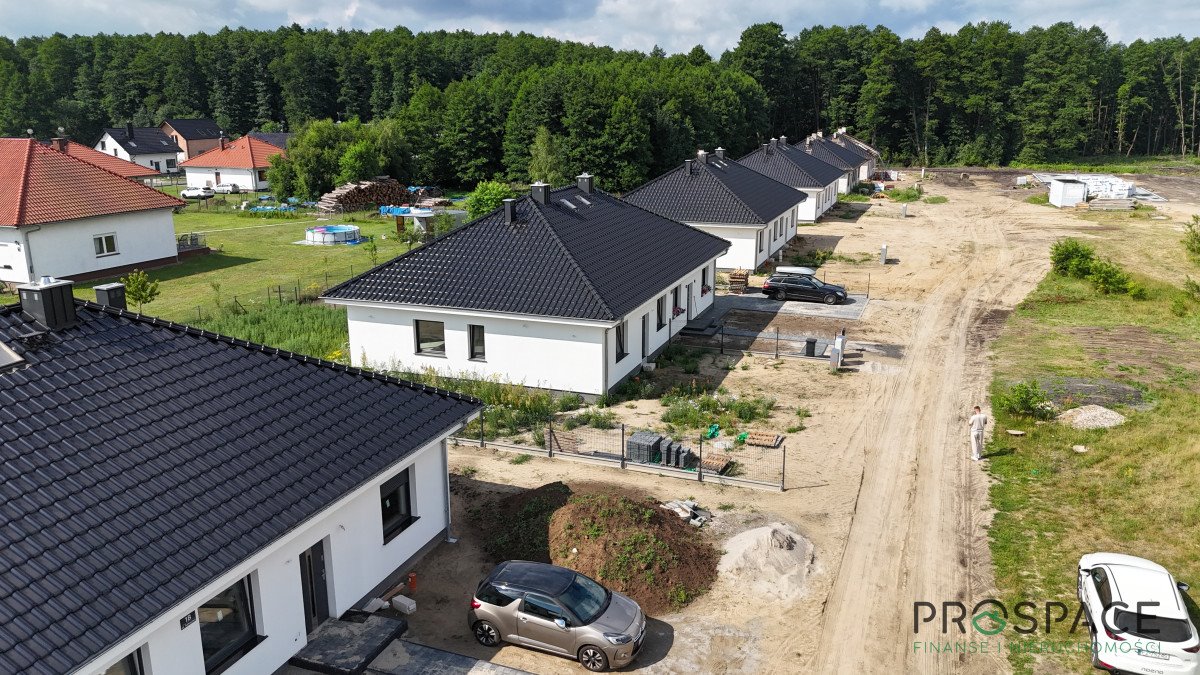 Gotowy dom bliźniaczy 86,5 m2 z ogrodem w Płotach Płoty  87m2 Foto 1