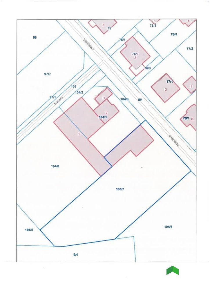 Działka inwestycyjna na sprzedaż Poznań, Grunwald, Strzelińska  2 109m2 Foto 1