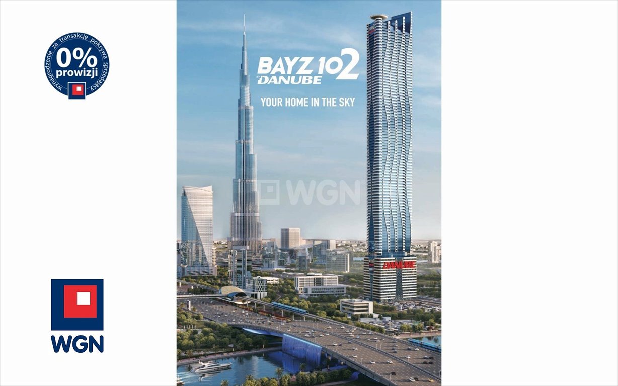 Nowoczesny apartament 1 syp. z gwarancją zysku w Dubaju - polecam! Zjednoczone Emiraty Arabskie, Business Bay, Business Bay  70m2 Foto 1