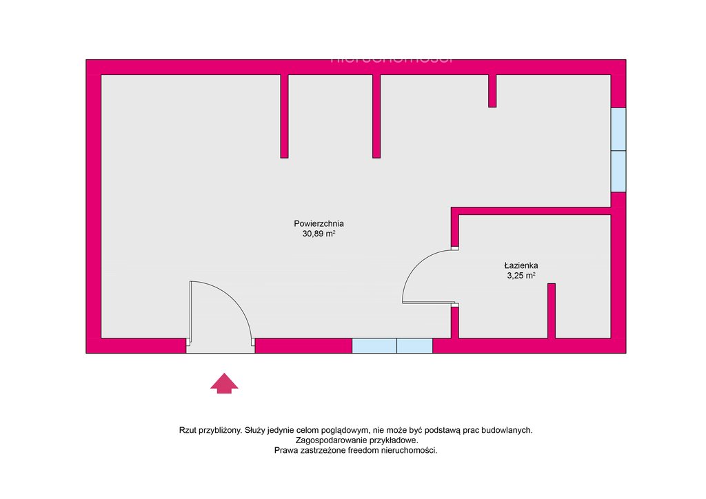 Lokal użytkowy na sprzedaż Mrągowo, Roosevelta  34m2 Foto 7