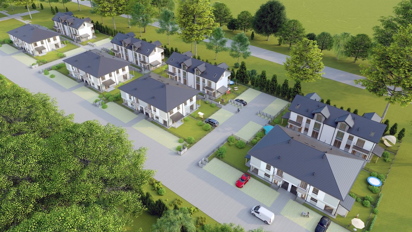 Dwupoziomowy segment z ogrodem w Porosłach – komfort i spokój Porosły  114m2 Foto 1