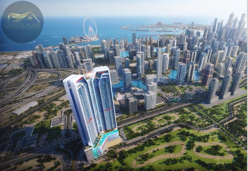 Luksusowe studio z basenem w Dubaju - inwestycja od 1,1 mln. Zjednoczone Emiraty Arabskie, Dubaj  30m2 Foto 1