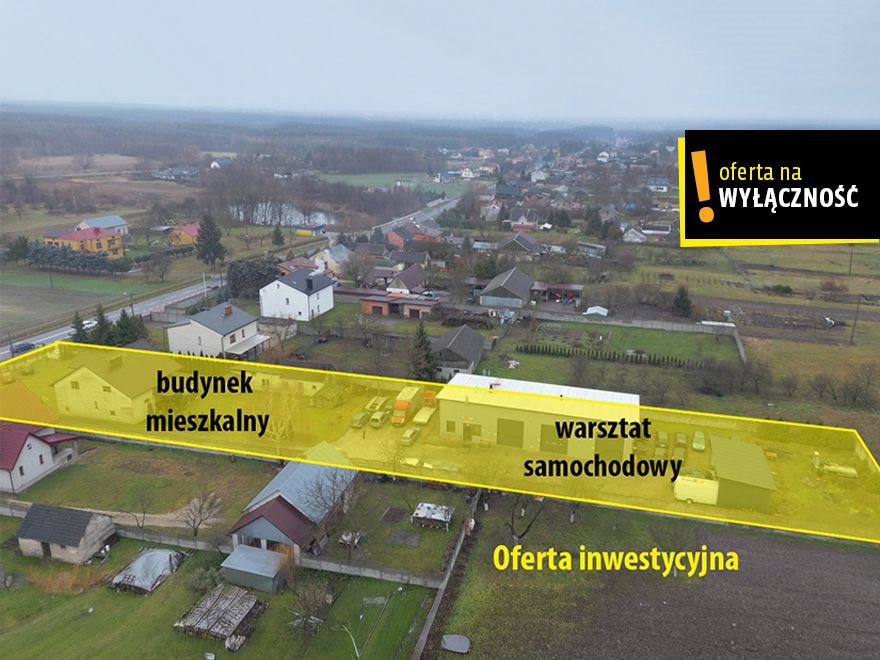 Nowoczesny dom z warsztatem, 5200 m2 działki, garaż Podmaleniec  400m2 Foto 1