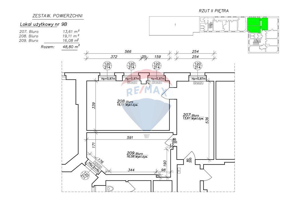 Lokal użytkowy na wynajem Koszalin, Zwycięstwa  49m2 Foto 1