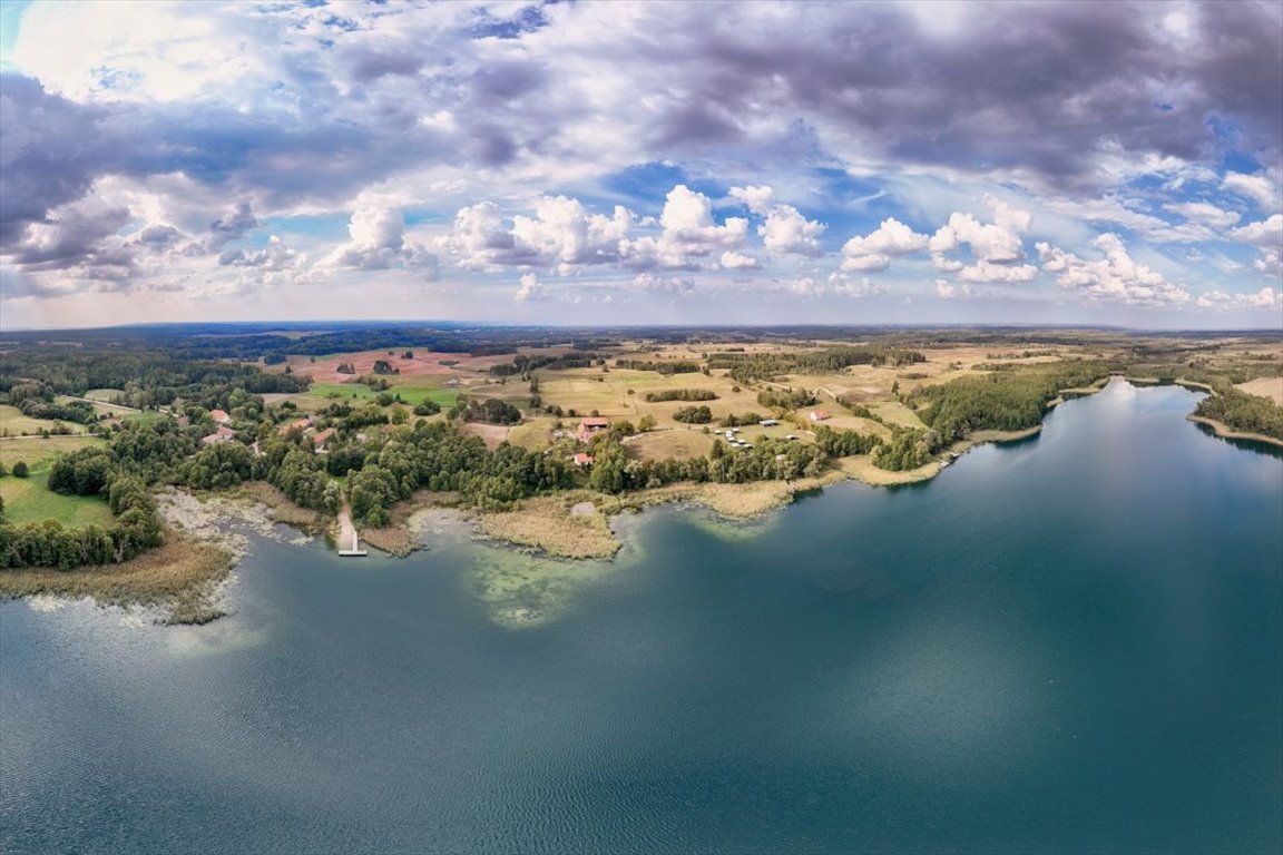 Zapraszam do zakupu działki z 11 domkami kempingowymi nad jeziorem Bielewo Miłki, Bielskie  11 200m2 Foto 1