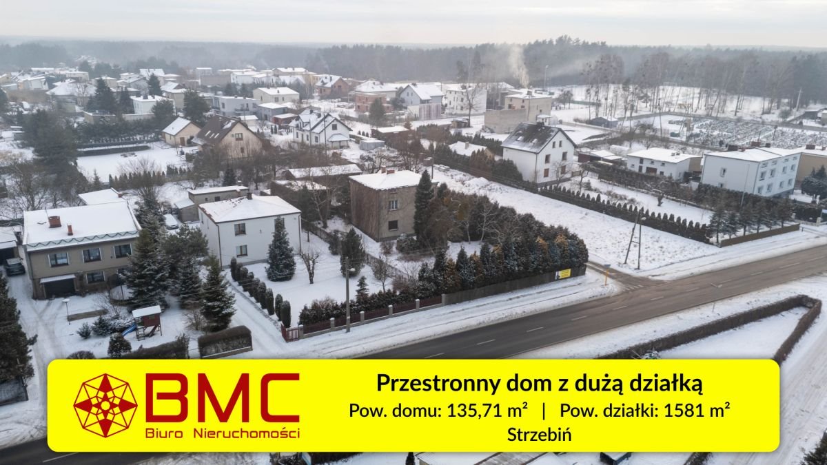 Przestronny dom z dużą działką i potencjałem w Strzebiniu Strzebiń, Lubliniecka  145m2 Foto 1