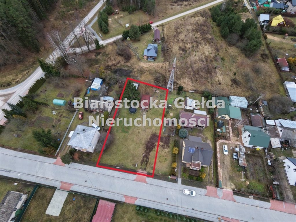 Działka pod zabudowę 1230 m² z mediami i ogrodem Czarna Białostocka, Pierekał-Zawały  1 230m2 Foto 1