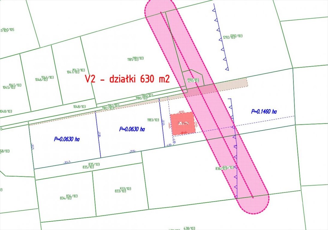 Działka budowlana na sprzedaż Kobiór, Wąska  1 411m2 Foto 1