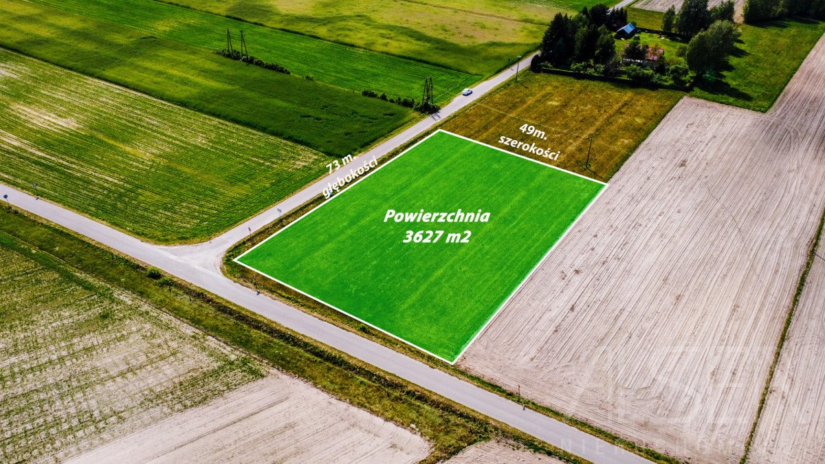 Działka z pozwoleniem na budowę domu w spokojnej okolicy - polecam! Chrzczanka-Folwark  3 627m2 Foto 1