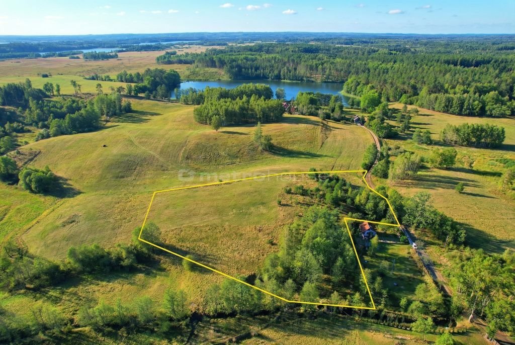 Działka 1,3750 ha pod zabudowę nad jeziorem Głębokie - zapraszam Zawady Oleckie  13 749m2 Foto 1