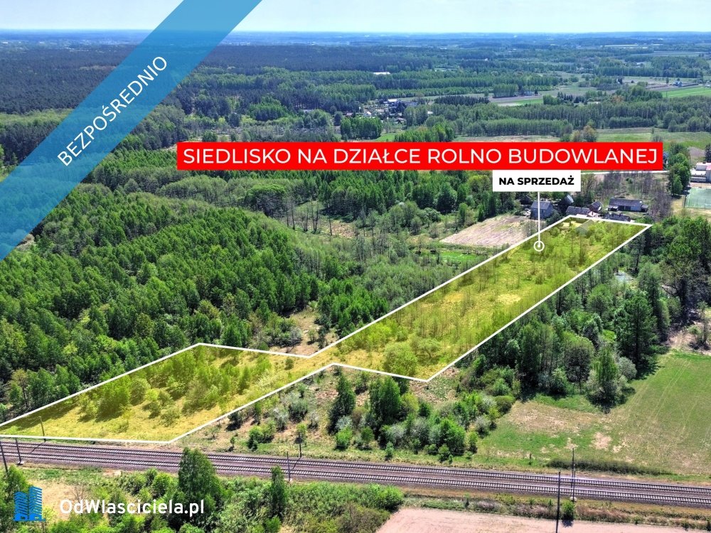 Działka z zabudowaniami i mediami, 17 316 m2, Suchostruga Suchostruga, Lipowa 10  17 316m2 Foto 1