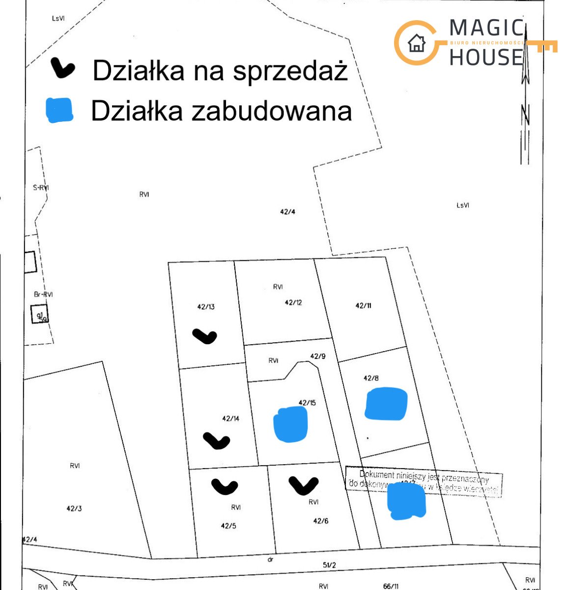 Działka rekreacyjna na sprzedaż Czarne  1 000m2 Foto 2